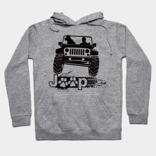 Jeep Dog Canine K 9 Hoodie